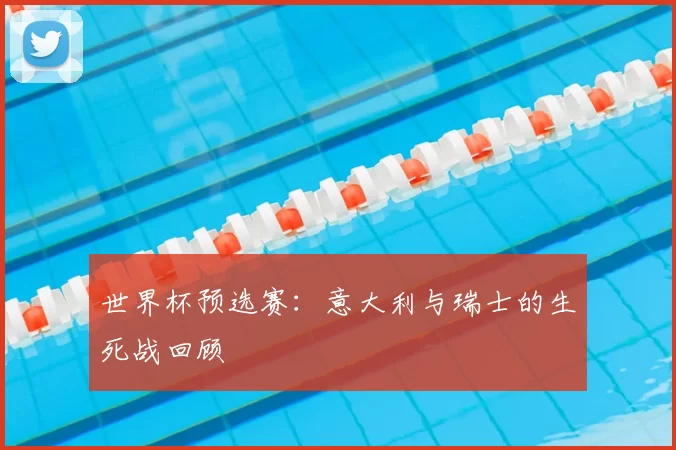 世界杯预选赛:意大利与瑞士的生死战回顾